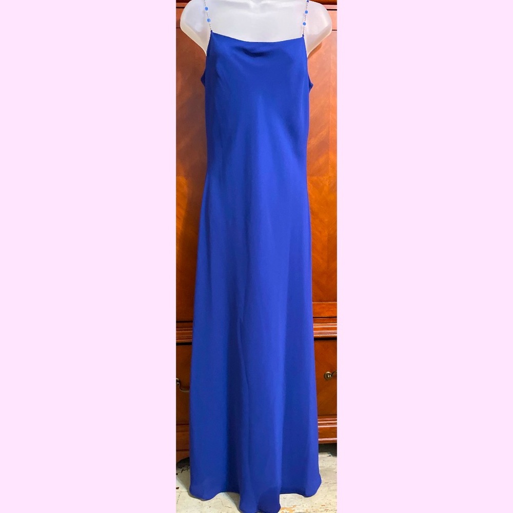 Simply Elegant  bejeweled  strap dress